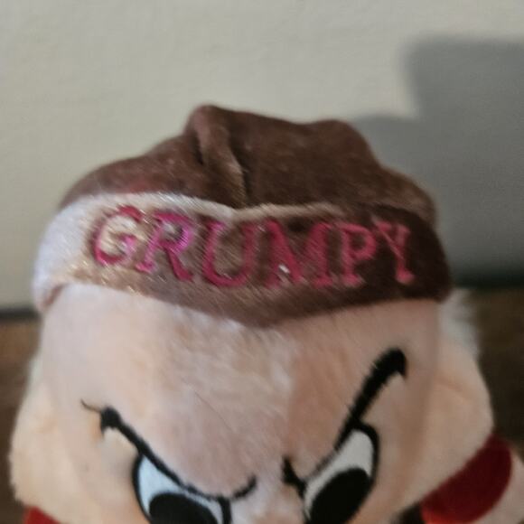 Grumpy Plush Disney Store Exclusive Snow White & 7 Dwarfs Stuffed Toy 14 " - Picture 2 of 8